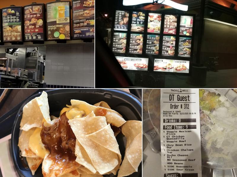 Taco Bell Menu