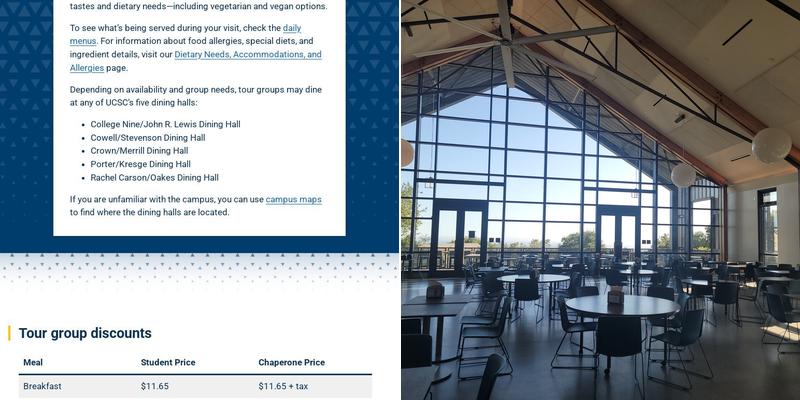 Rachel Carson/Oakes Dining Hall Menu