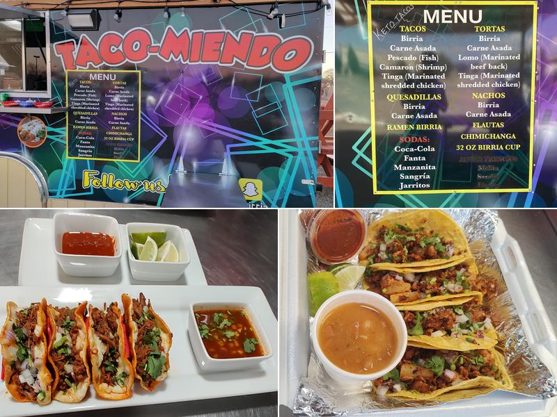 TACO-MIENDO BIRRIA TIJUANA STYLE TAQUERIA Menu