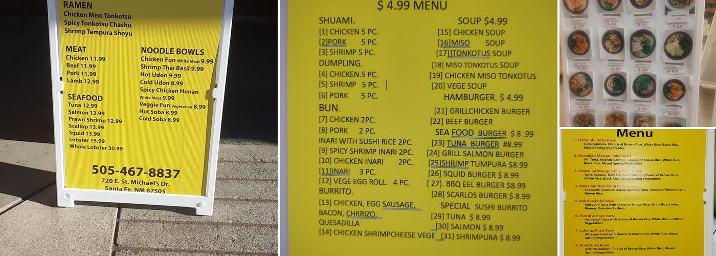 Golden Land Cafe Menu