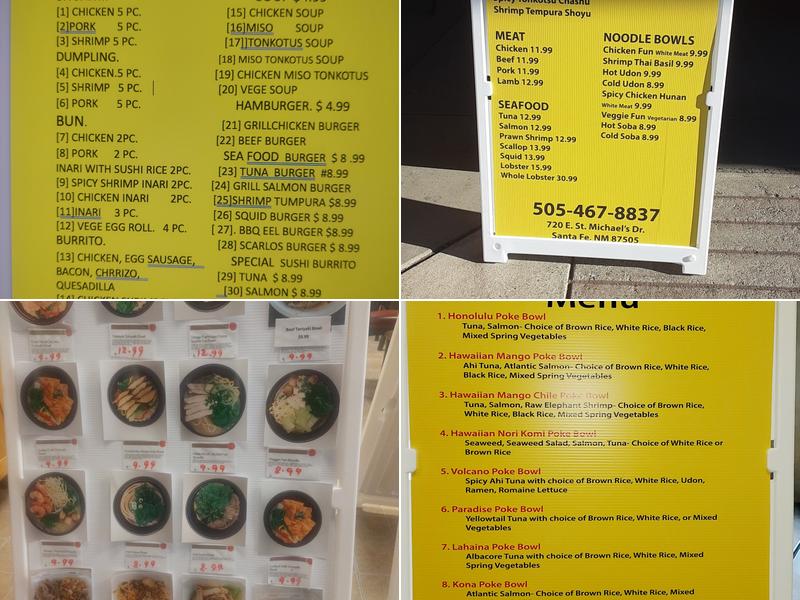 Golden Land Cafe Menu