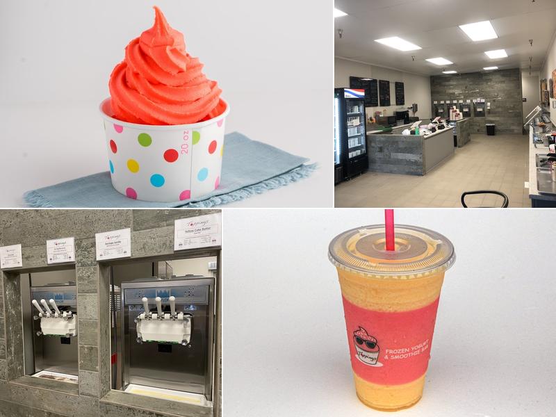 Toppings frozen yogurt and smoothie bar