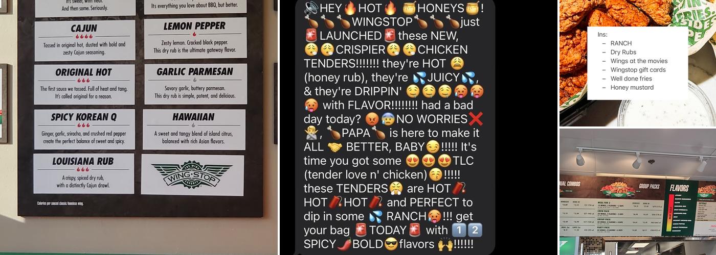 Wingstop Menu