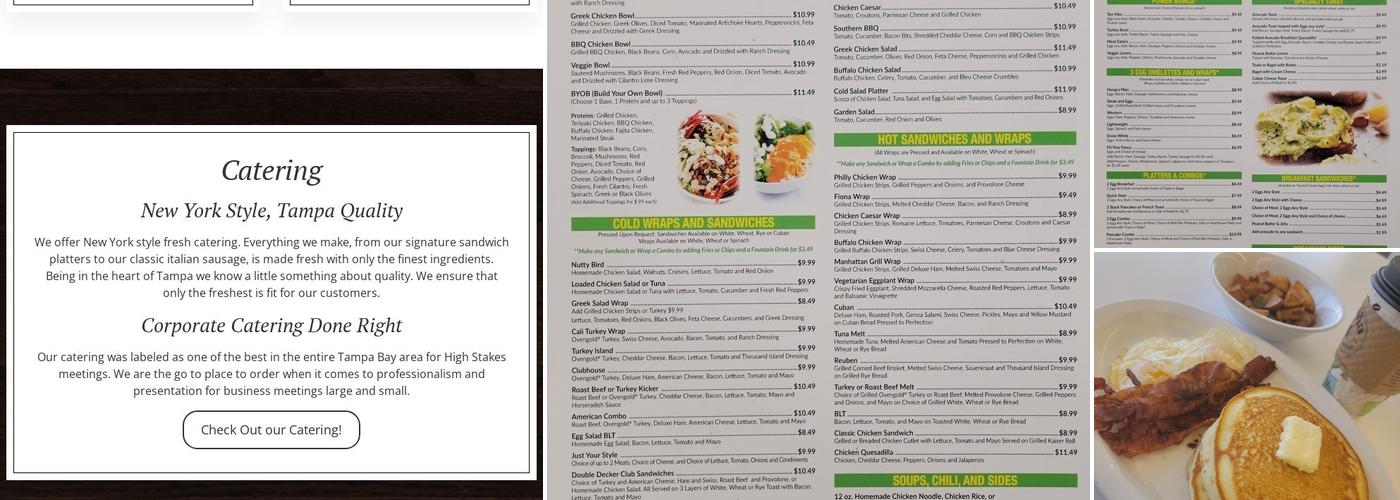 Fresh Life & Co. Menu