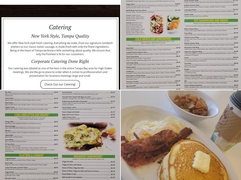 Fresh Life & Co. Menu