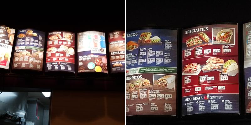Taco Bell Menu
