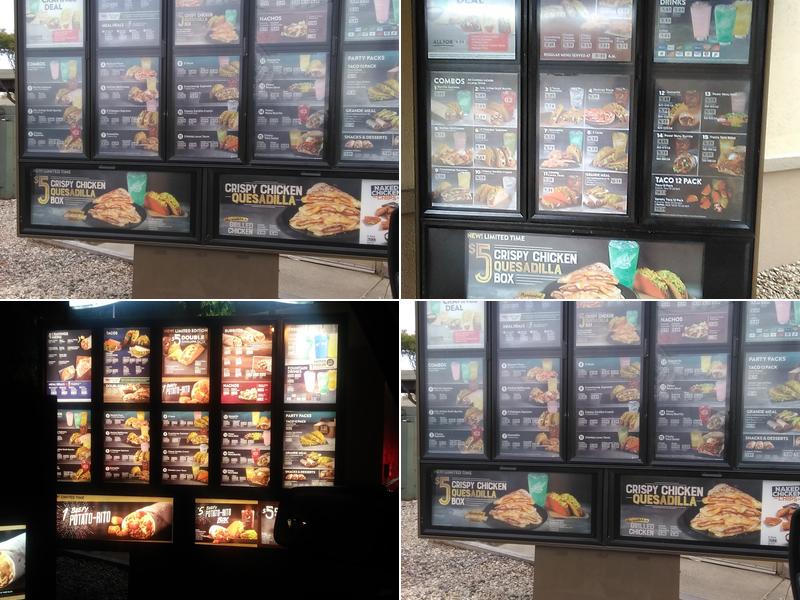 Taco Bell Menu