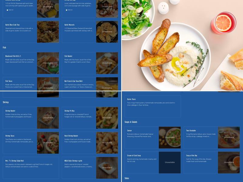 Cape Canaveral Shrimp Co Inc Menu