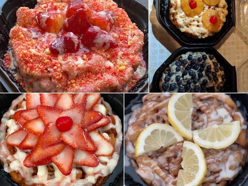 Glaze'Em Gourmet Funnel Cakes Food Trailer