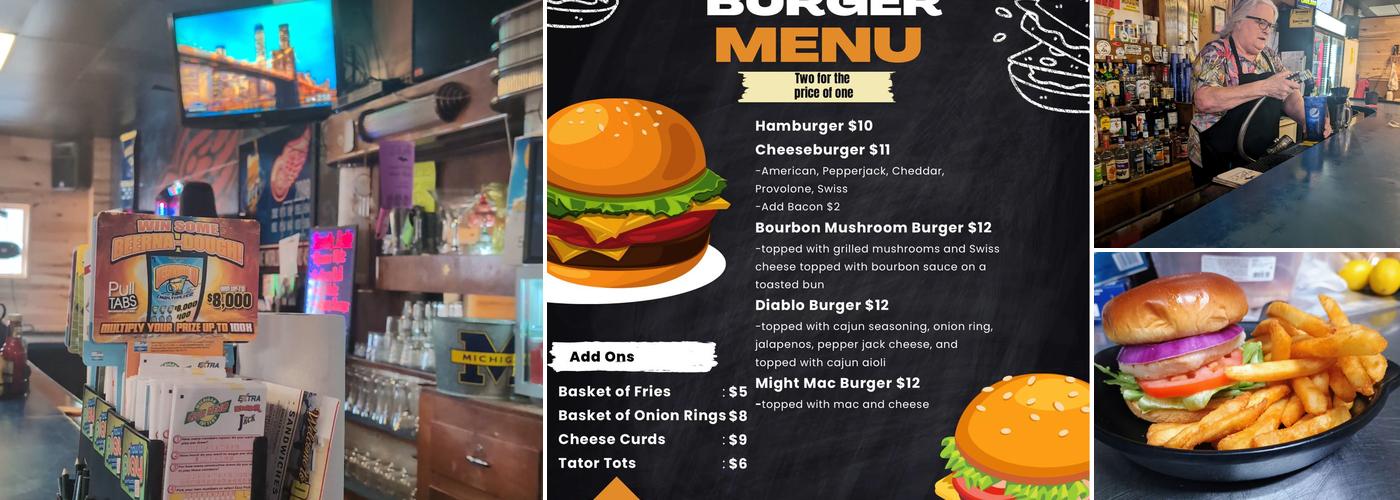 Den-O's Sports Bar Menu