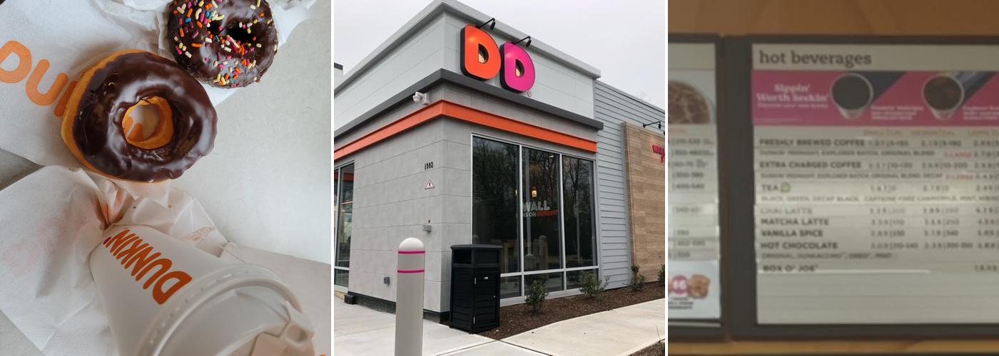 Dunkin’ Menu