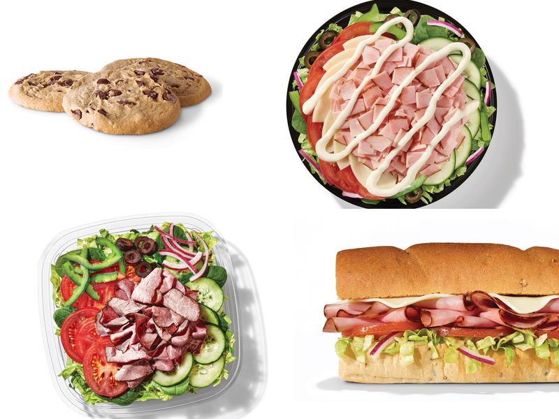Subway Menu