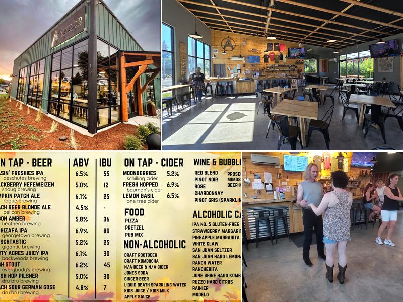 Ashwood Taps and Trucks Menu