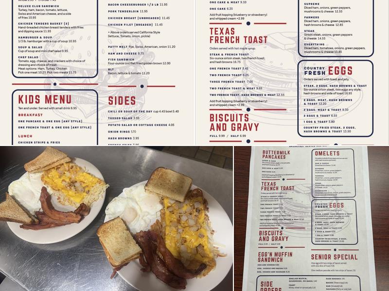Carpenter's Diner Menu