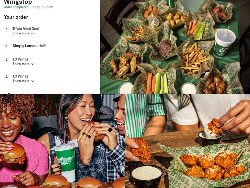 Wingstop Menu