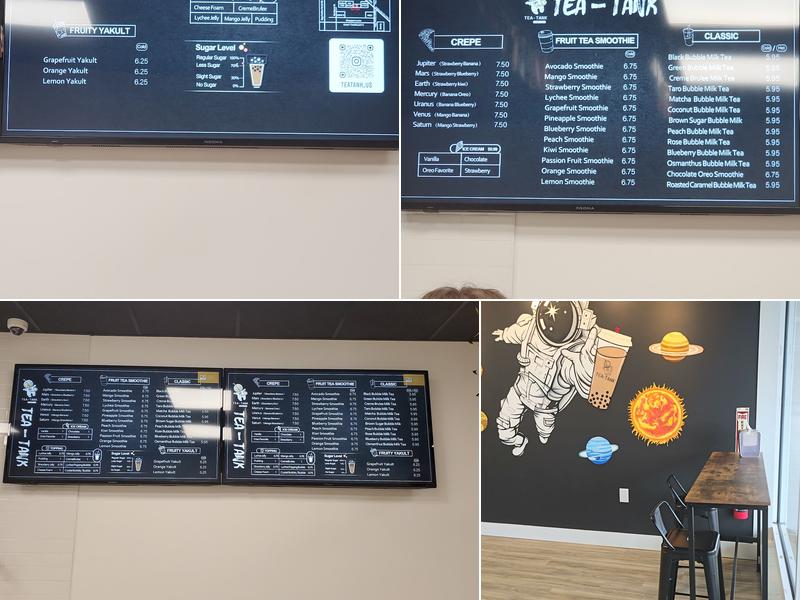 Tea Tank (Tea&Crepe) Menu