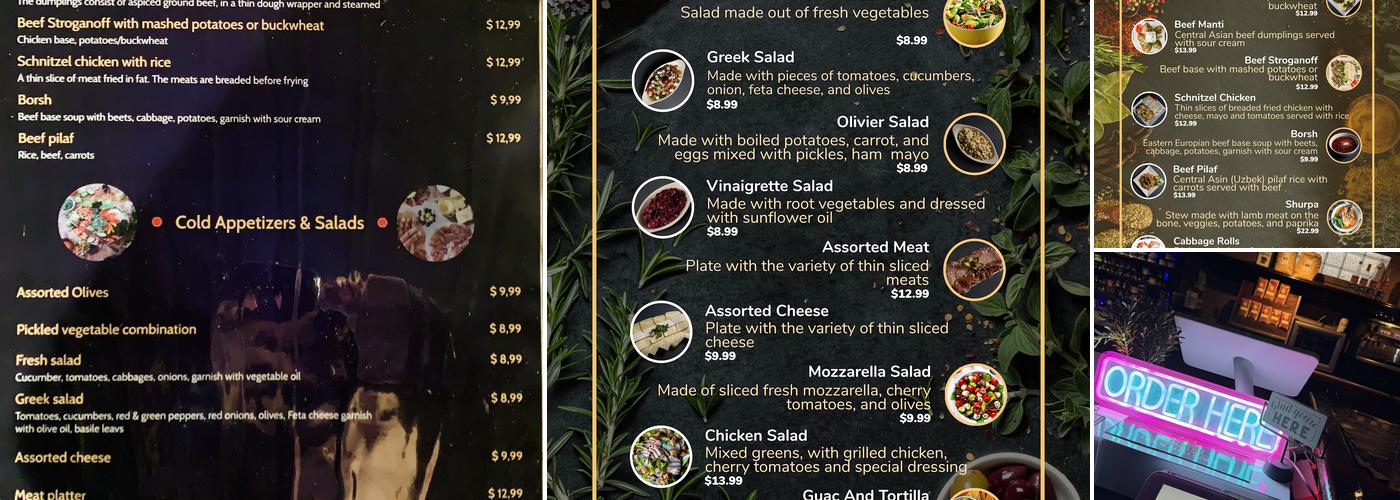 Chill Out Hookah Lounge Menu