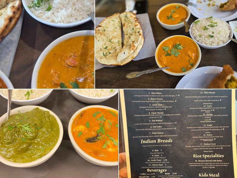 Tikka Indian Grill Menu