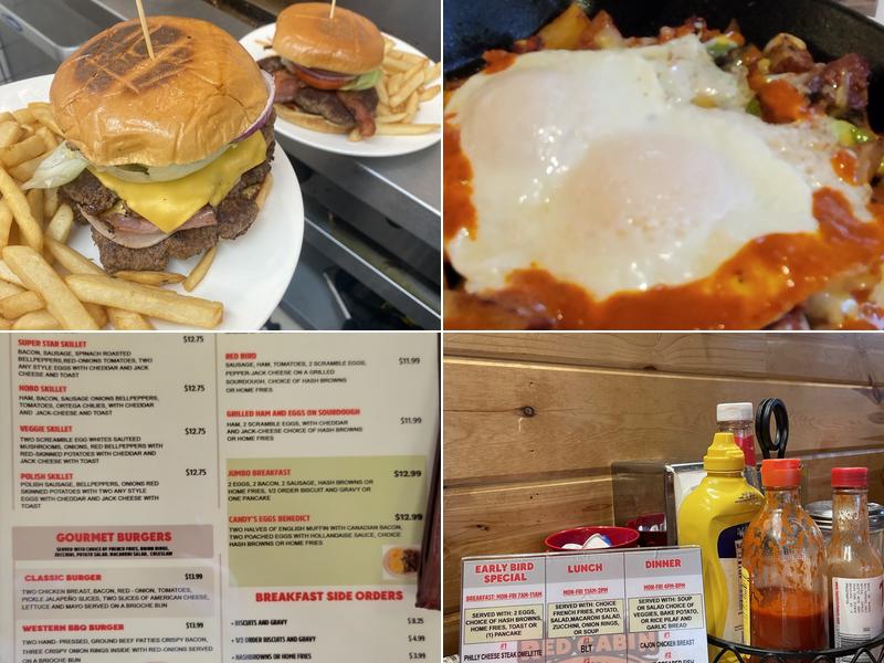 Tapia's Red Cabin Menu