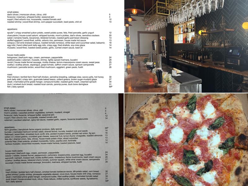 Dazzo's Kitchen Menu