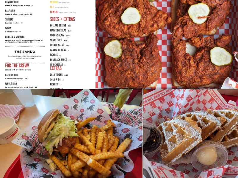 Howlin' Ray's Hot Chicken - Pasadena Menu