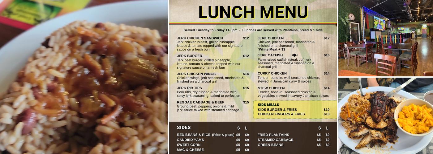 Cool Runnings Restaurant & Bar Menu