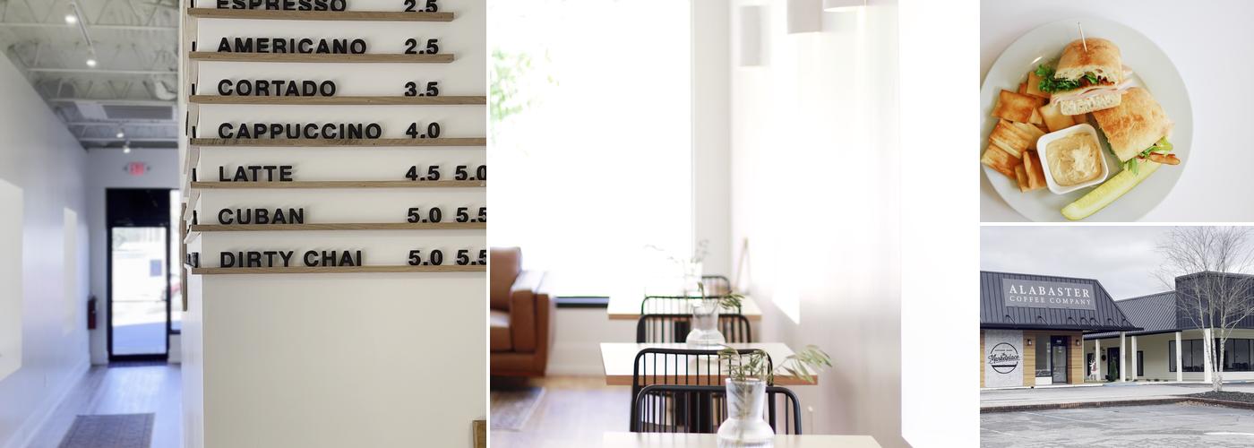 Alabaster Coffee Company Menu