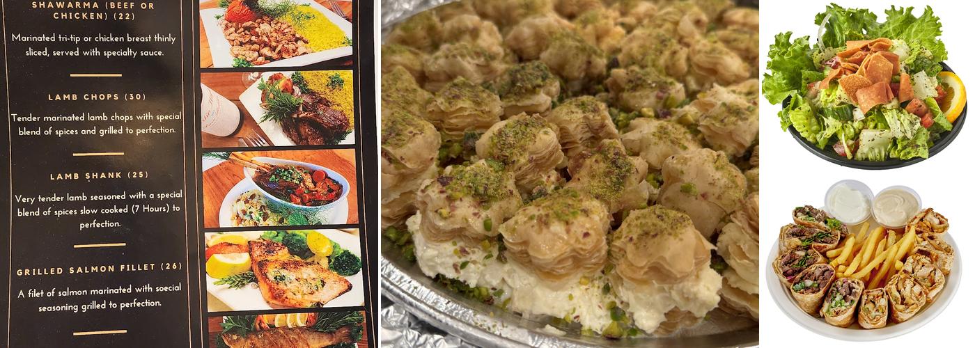 The Garden Mediterranean Grill Menu