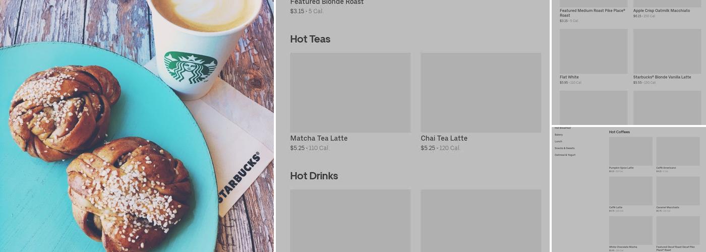 Starbucks Coffee Company Menu