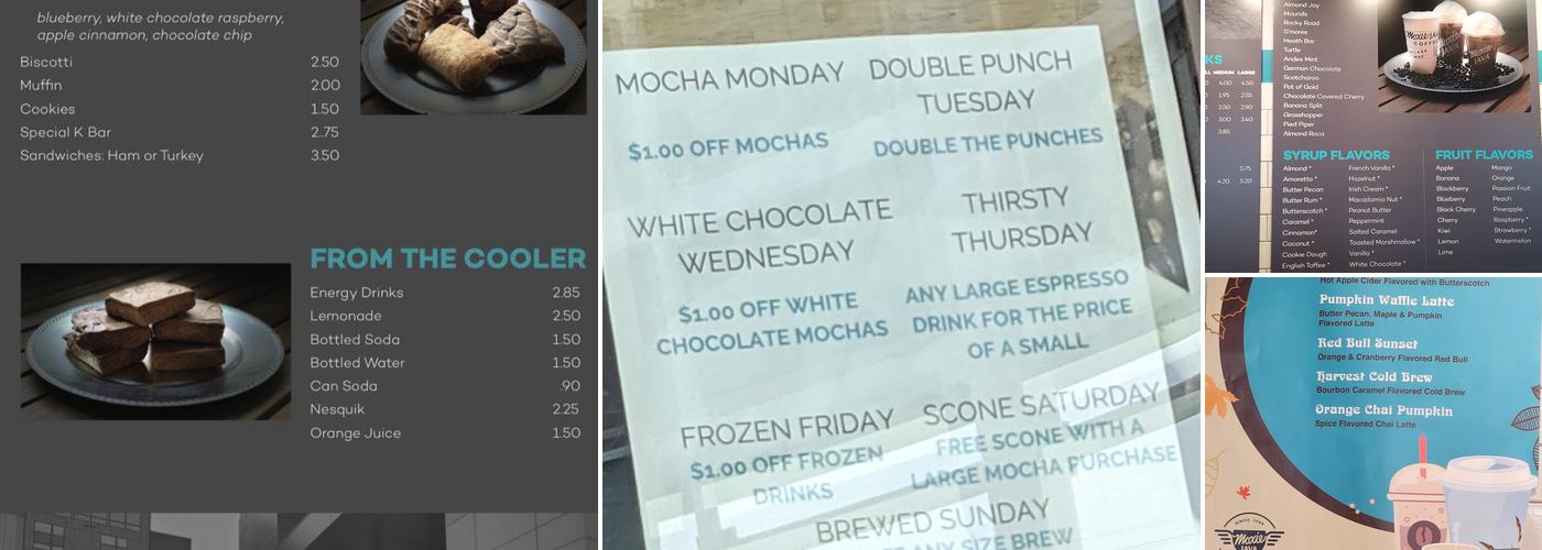 Moxie Java Menu