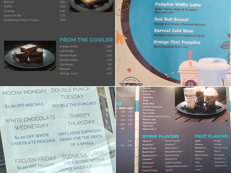 Moxie Java Menu
