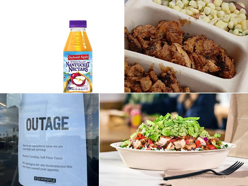 Chipotle Mexican Grill Menu