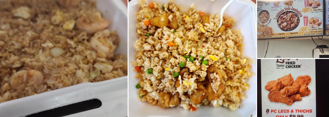 Louisiana Famous Fried Chicken Menu