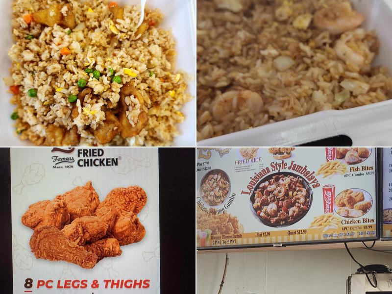 Louisiana Famous Fried Chicken Menu