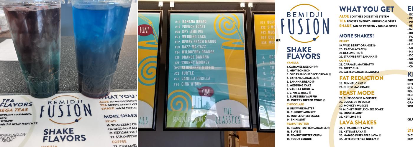 Bemidji Fusion Menu