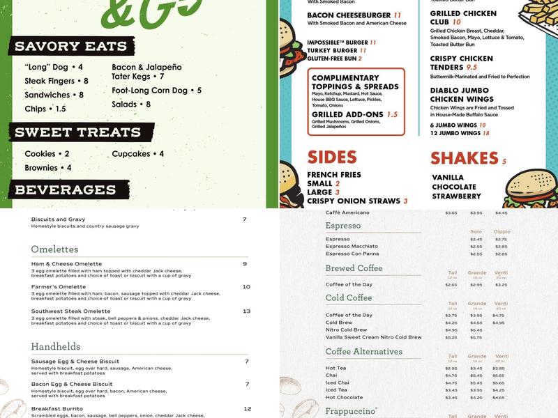 The Bar & Grill Menu