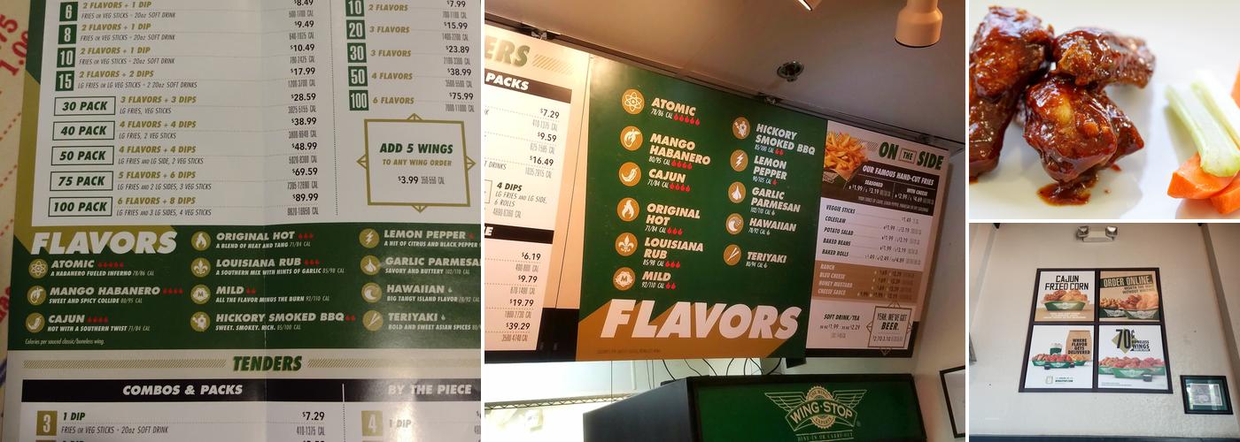 Wingstop Menu
