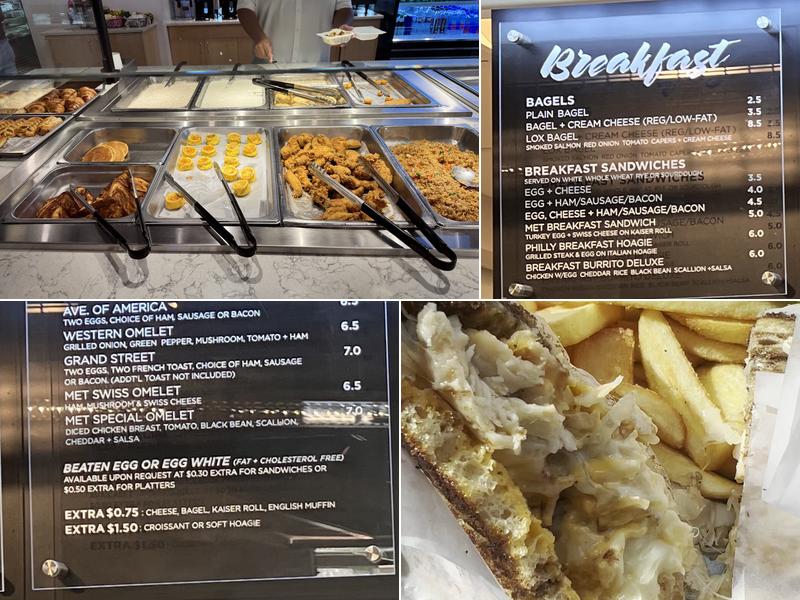 Met Cafe the Venue Menu