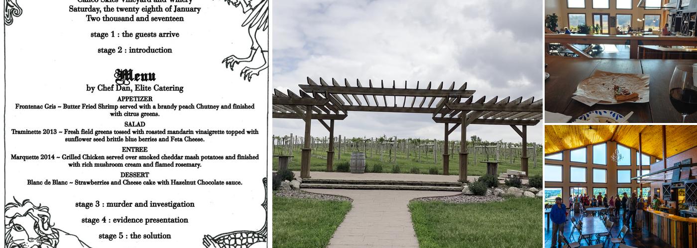 Calico Skies Vineyard and Winery Menu