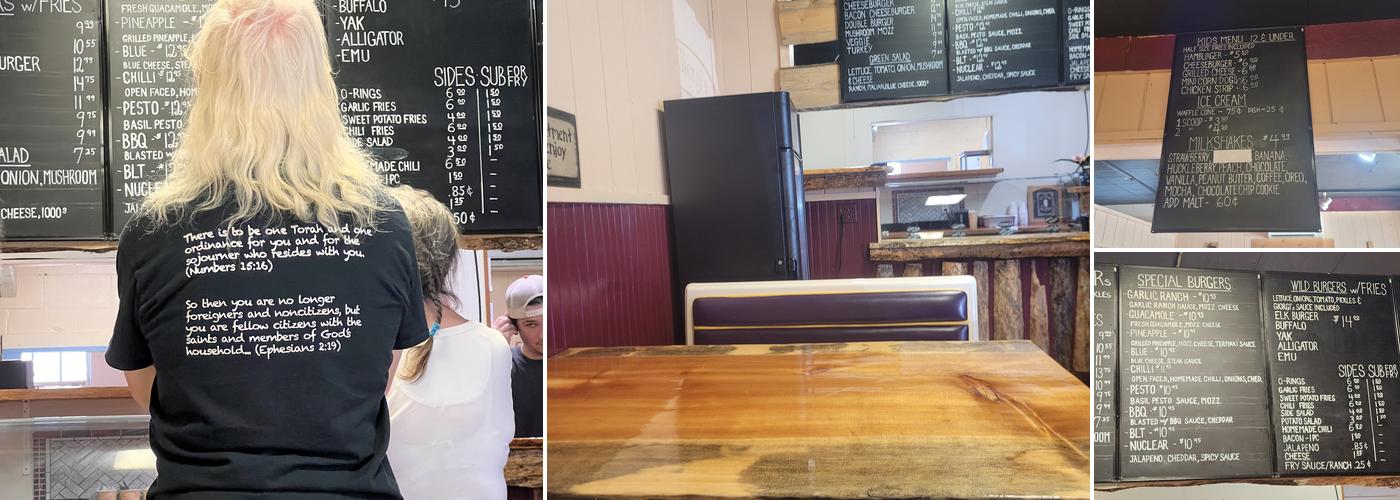 Giorgi's Burgers Menu