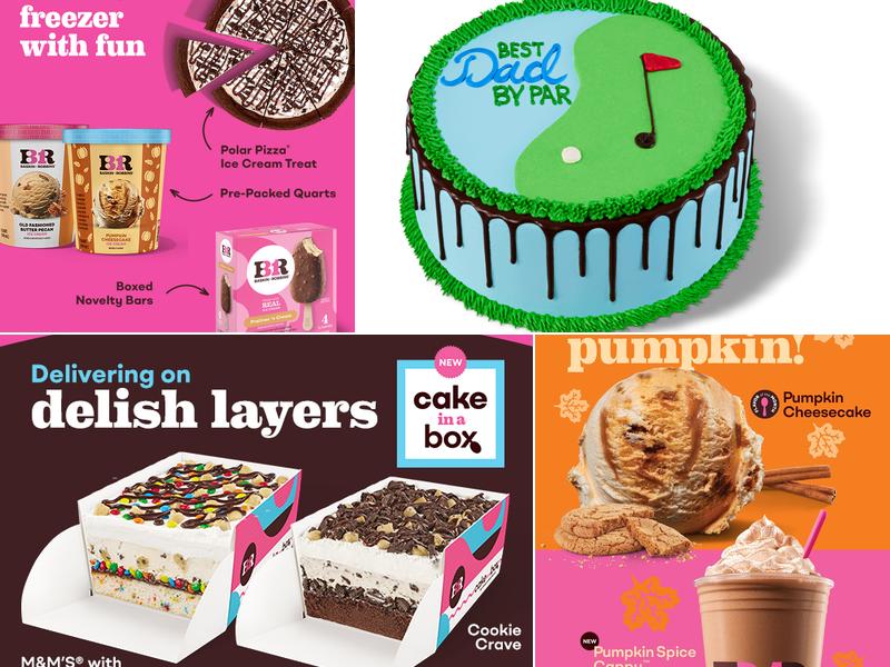 Baskin-Robbins Menu