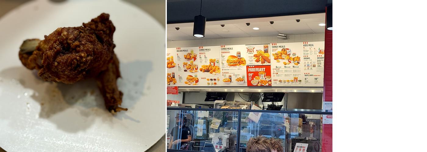 KFC Menu