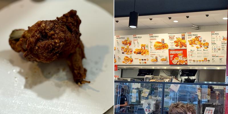 KFC Menu