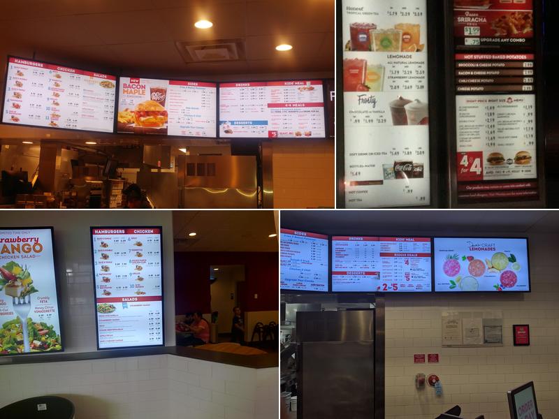 Wendy's Menu