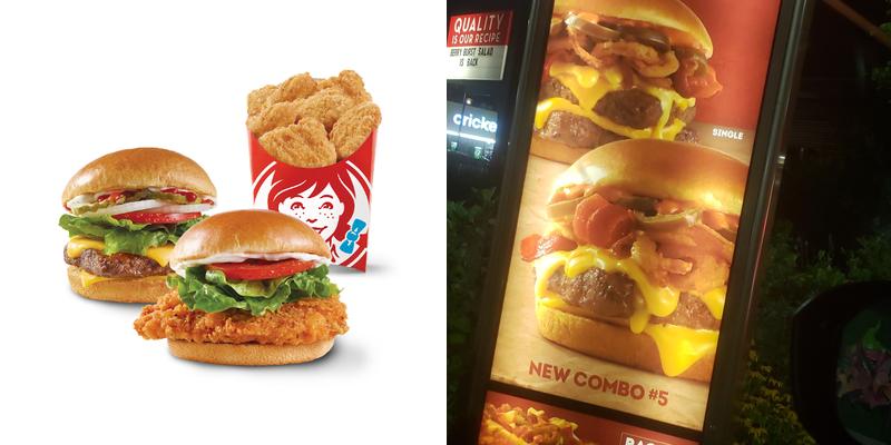 Wendy's Menu