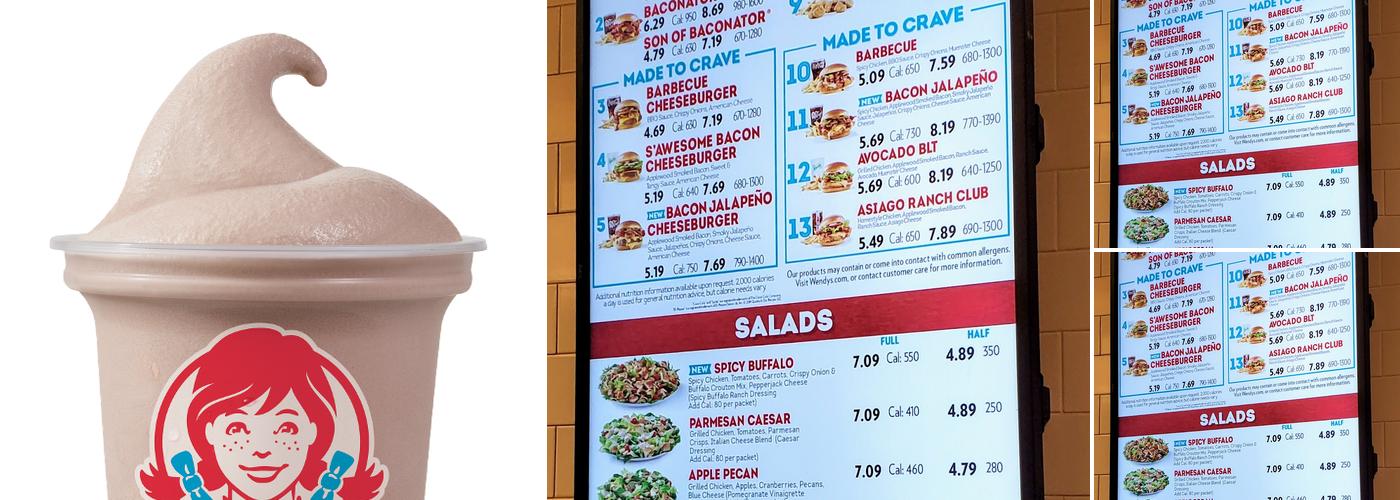 Wendy's Menu