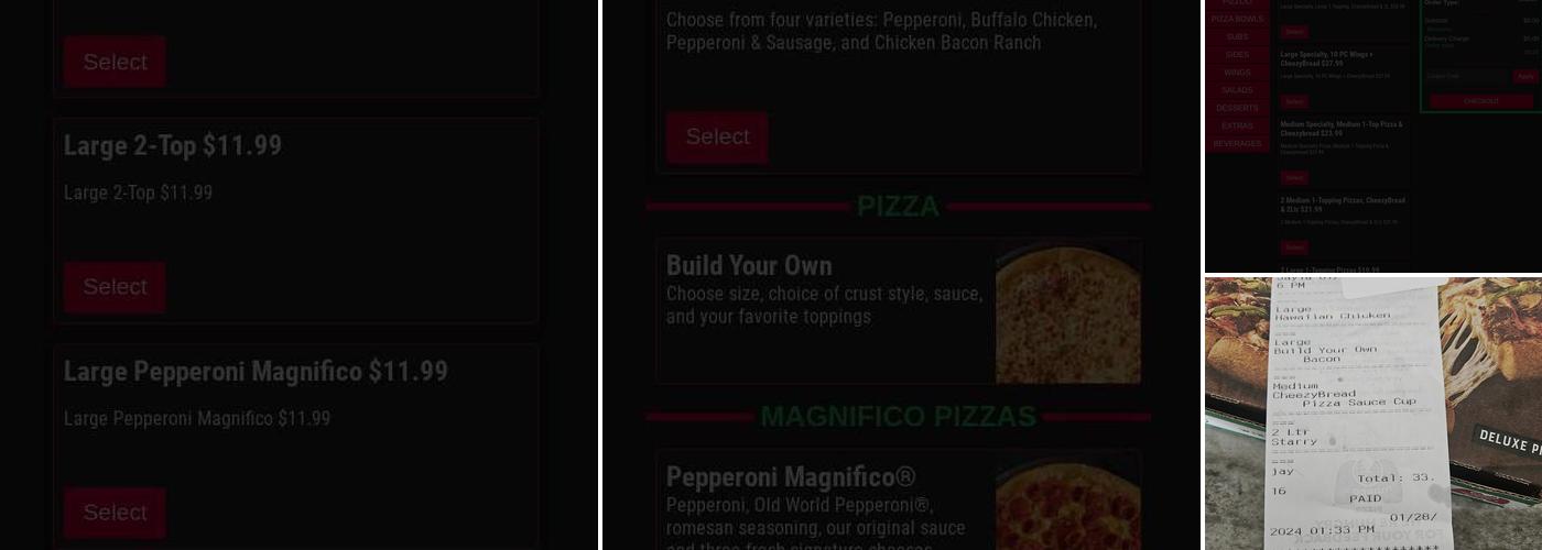 Marco's Pizza Menu