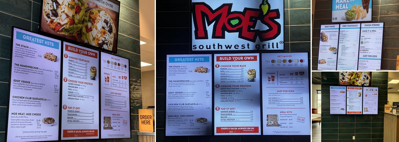 Moe's Southwest Grill Menu