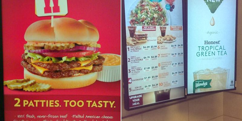 Wendy's Menu