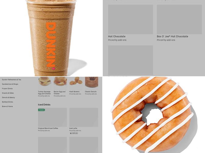 Dunkin' Menu